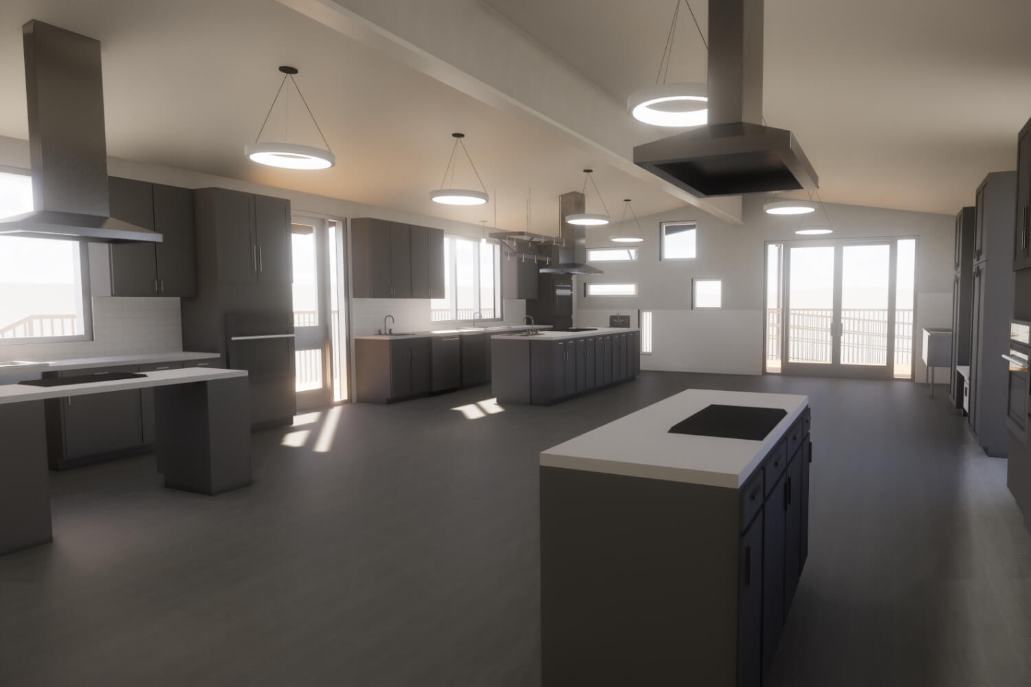 Teaching Kitchen at Cunningham