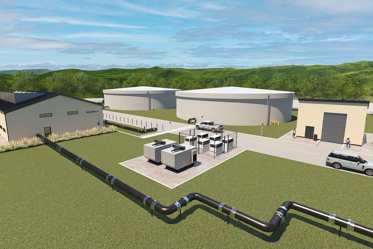 City of Leander: Reagan Pump Station and Maintenance Building